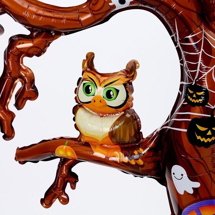 Шар фольгированный 50 Шар фольгированный 50" «Дерево-хэллоуин», под воздух