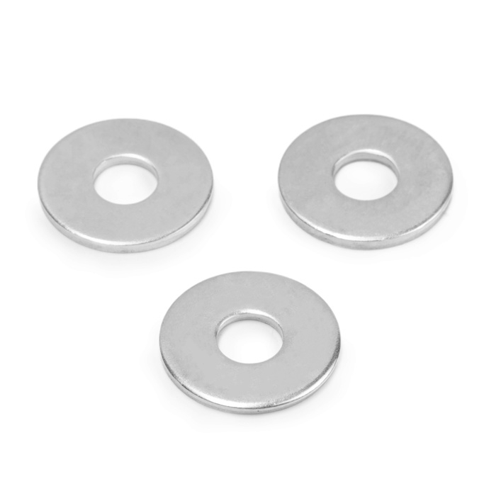 Шайба ТУНДРА, кузовная, увеличенная, DIN 9021, оцинкованная, М6, 5 кг Шайба ТУНДРА, кузовная, увеличенная, DIN 9021, оцинкованная, М6, 5 кг