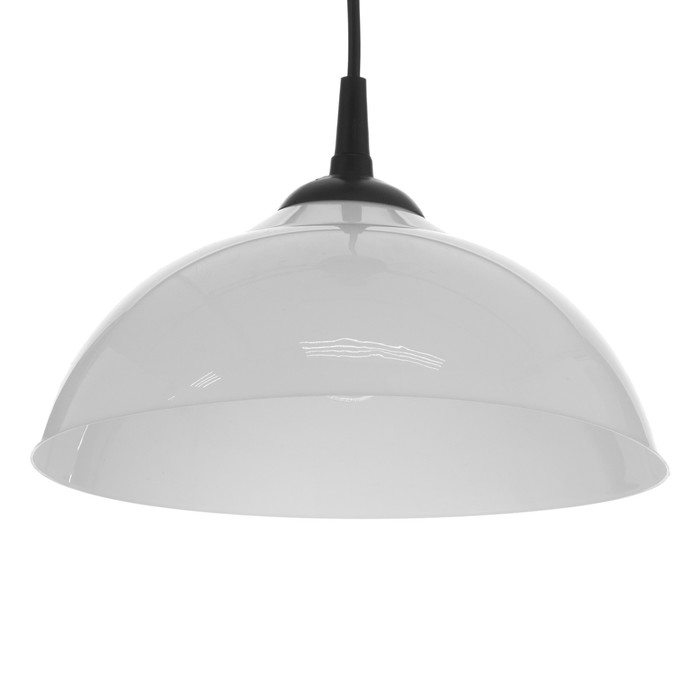 Люстра Люстра "Хоста" 1х15Вт Е27 МОДЕЛЬ: BR 00261 черный/белый 29х29х13см