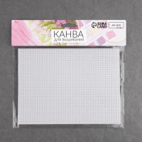 Канва для вышивания №11, 30 × 20 см, цвет белый