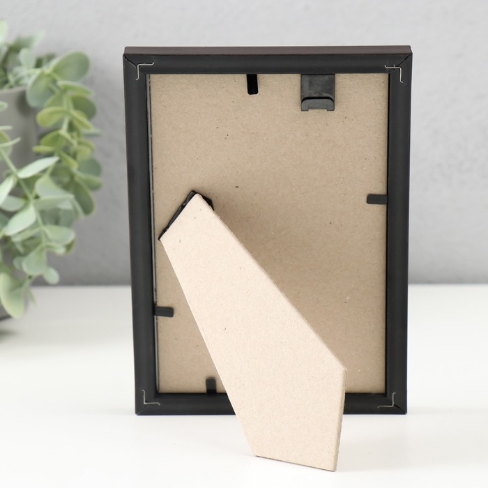 Фоторамка пластик Фоторамка пластик "Гамма" 10х15 см, венге