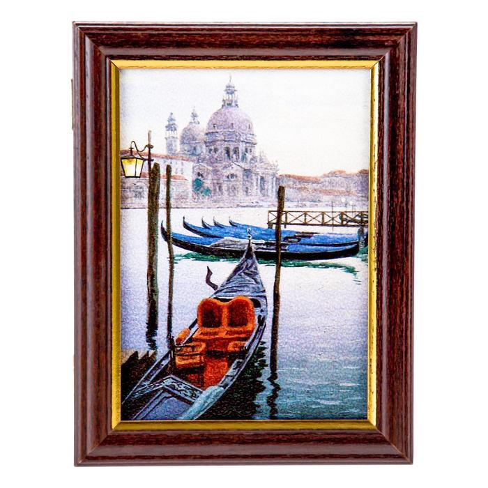 Ключница Ключница "Гондолы" венге 15х21 см