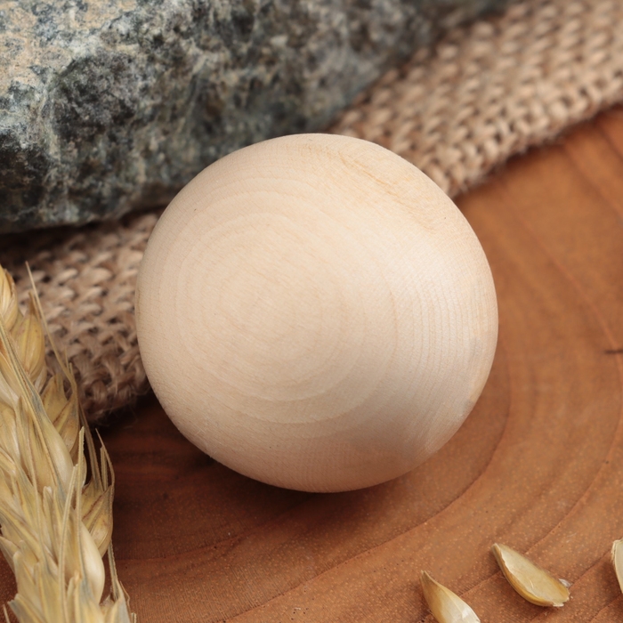 Сувенир Сувенир "Шар здоровья", осина, 3 см