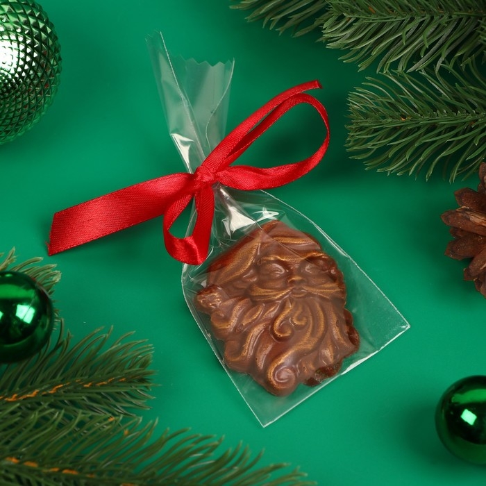 Новый год. Фигура из молочного шоколада Новый год. Фигура из молочного шоколада "Дед мороз Хо-Хо-хо" , 20 г ± 5 %