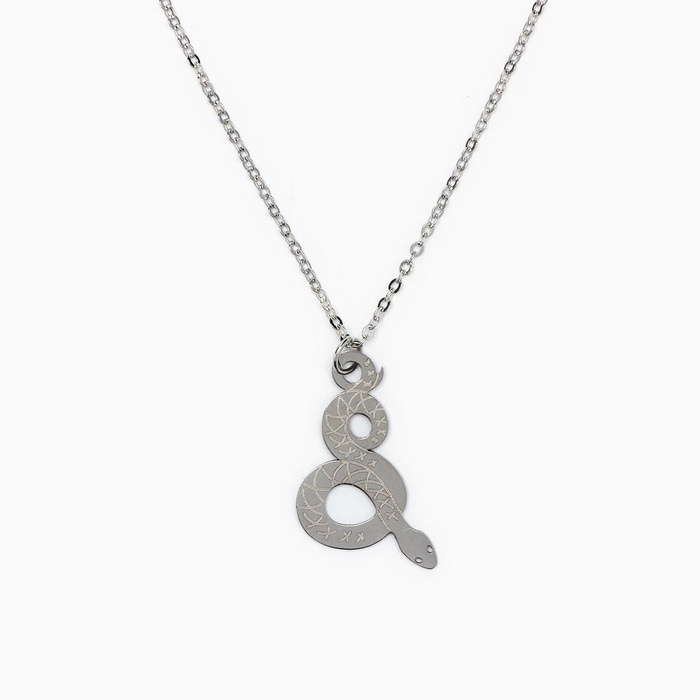 Подвеска с цепочкой новогодняя «Змейка», 11 х 9,5 см