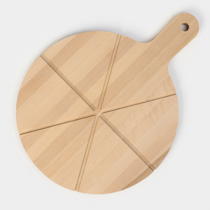 Доска для пиццы Adelica «Итальяно», d=32 см, берёза Доска для пиццы Adelica «Итальяно», d=32 см, берёза