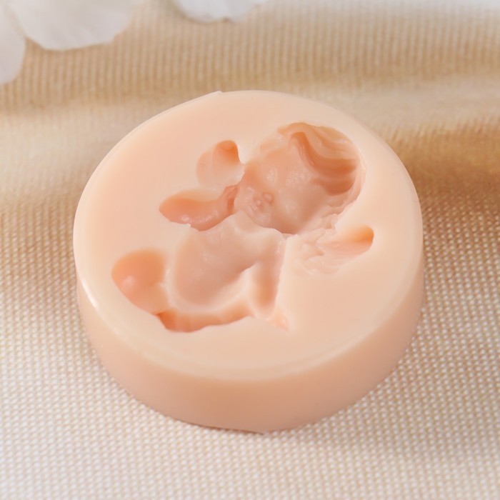 Молд силикон Молд силикон "Ангелочек мечтает" 3,8х2,7х0,8 см