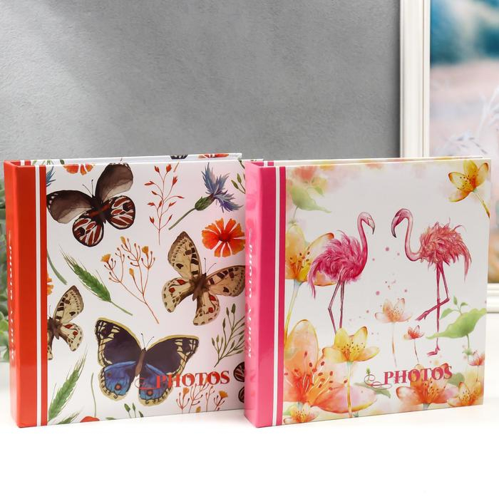 Фотоальбом на 200 фотографий Фотоальбом на 200 фотографий "Фауна-2" 10x15 см МИКС