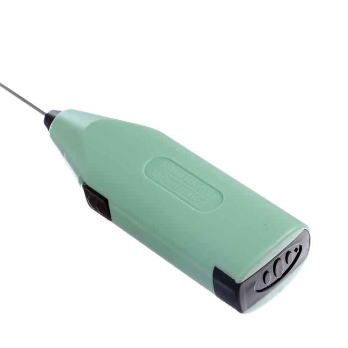 Капучинатор погружной Luazon LMR-07, от 2АА не в компл., цвет зелёный Капучинатор погружной Luazon LMR-07, от 2АА не в компл., цвет зелёный