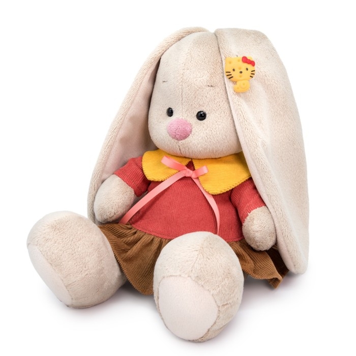 Мягкая игрушка «Зайка Ми», в платье с жёлтым воротником, 23 см Мягкая игрушка «Зайка Ми», в платье с жёлтым воротником, 23 см