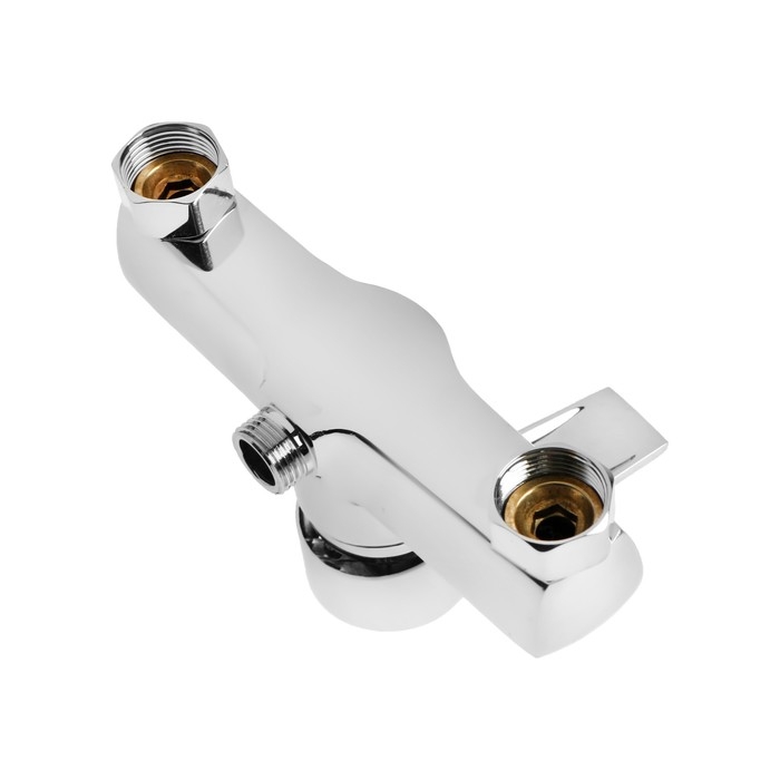 Смеситель для душа ZEIN Z2748, картридж 35 мм, с душевым набором, хром Смеситель для душа ZEIN Z2748, картридж 35 мм, с душевым набором, хром