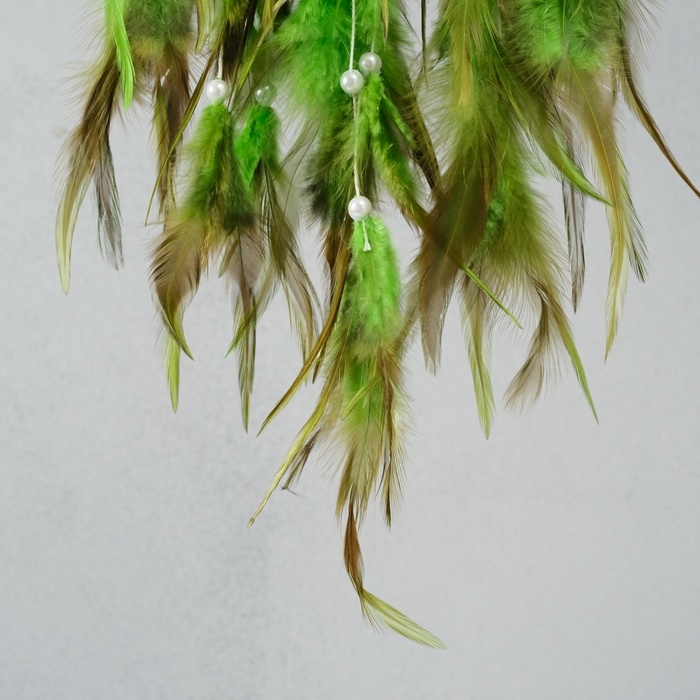 Ловец снов d=7 см Ловец снов d=7 см "Глаз c деревцем" зелёный 44х19,3х0,7 см