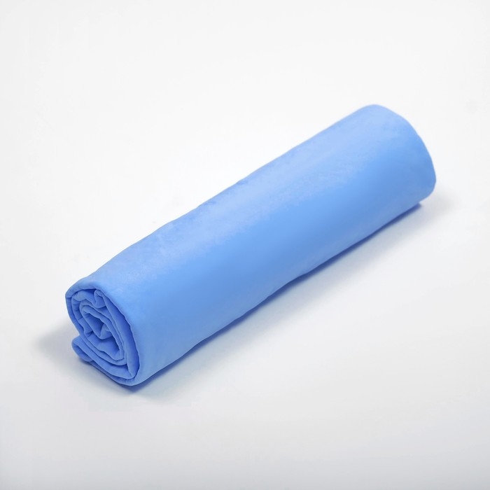 Полотенце для животных супервпитывающее, 68 х 43 см, голубое Полотенце для животных супервпитывающее, 68 х 43 см, голубое