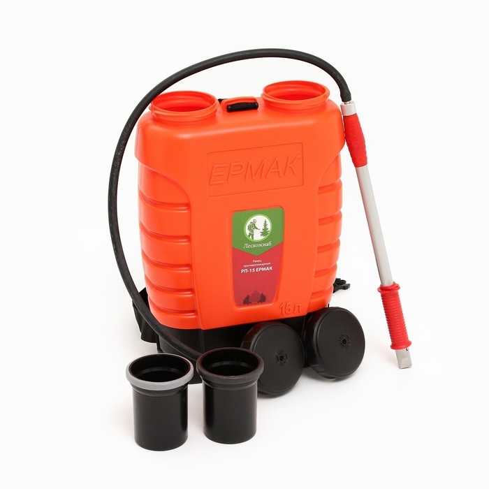 Ранцевый лесной огнетушитель  Ранцевый лесной огнетушитель "РП-15-Ермак+", 15л