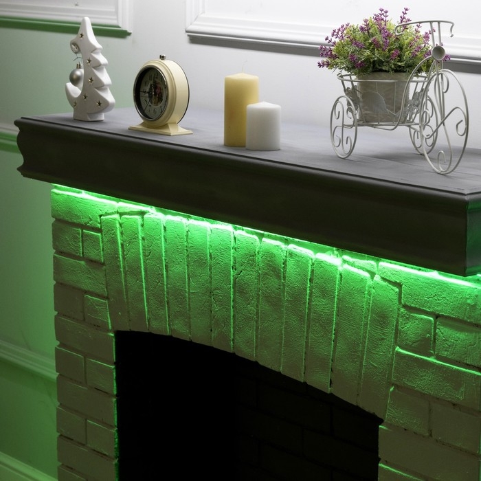 Комплект светодиодной ленты Luazon Lighting 5 м, IP65, SMD5050, 30 LED/м, USB, пульт ДУ, RGB Комплект светодиодной ленты Luazon Lighting 5 м, IP65, SMD5050, 30 LED/м, USB, пульт ДУ, RGB