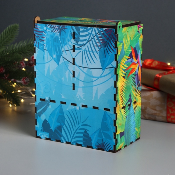 Новогодний чайный домик Новогодний чайный домик "Благополучия" 20х15х8,5 см