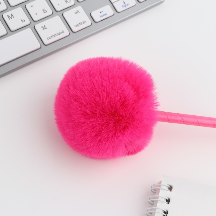 Ручка прикол шариковая синяя паста «Сияй» пластик