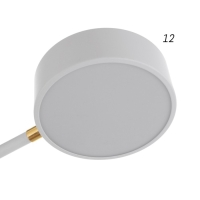 Люстра с ПДУ 2301/6WT LED 120Вт 3000-6000К белый 75х75х8 см BayerLux