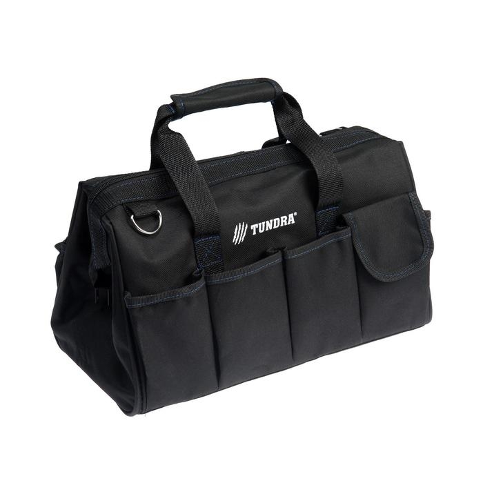 Сумка для инструментов ТУНДРА ПРОФИ, 350 х 200 х 230 мм, полиэстер 600D Сумка для инструментов ТУНДРА ПРОФИ, 350 х 200 х 230 мм, полиэстер 600D