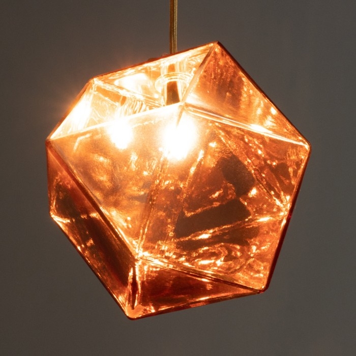 Светильник BayerLux Светильник BayerLux "Кристи" G9 розовое золото 20х20х22-122 см