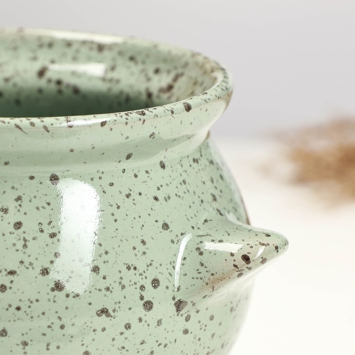 Горшок керамический для запекания №6, 0,65л / 12х12см, гармония Горшок керамический для запекания №6, 0,65л / 12х12см, гармония