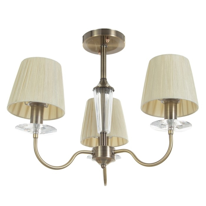 Люстра Люстра "Авиталь" 3xЕ14 40Вт бронза 58х58х80 см BayerLux