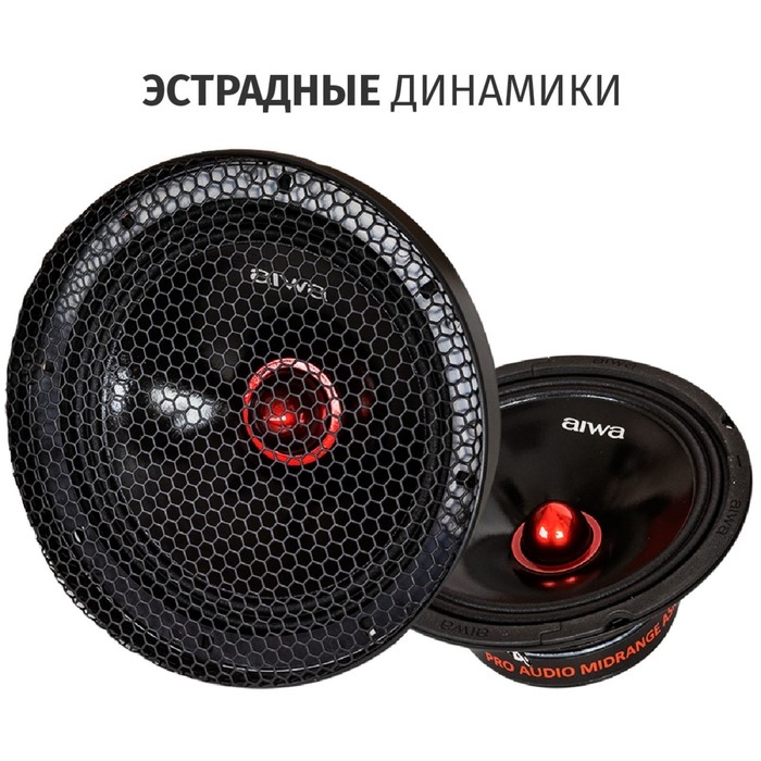 Акустическая система AIWA ASM-8008PRO, d=20,3 см, 400 Вт, набор 2 шт Акустическая система AIWA ASM-8008PRO, d=20,3 см, 400 Вт, набор 2 шт
