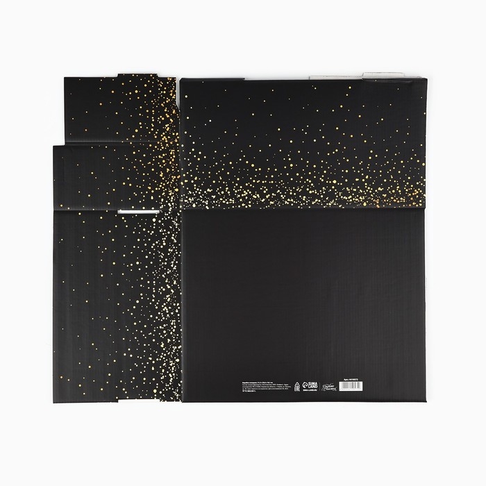 Коробка подарочная новогодняя складная «Чудеса случаются», 31,2 х 25,6 х 16,1 см, Новый год Коробка подарочная новогодняя складная «Чудеса случаются», 31,2 х 25,6 х 16,1 см, Новый год