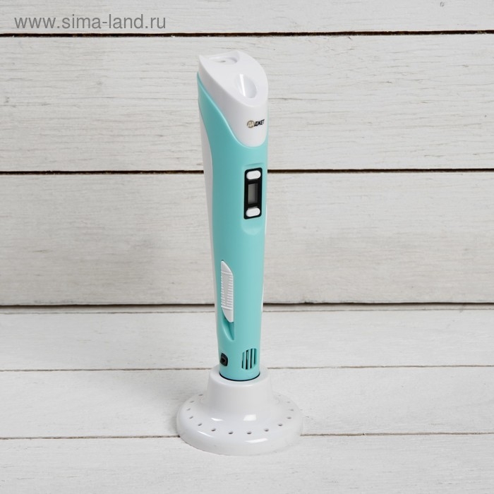 3D ручка 3Dali Plus (KIT FB0021B), ABS и PLA, голубая ( + трафарет и пластик) 3D ручка 3Dali Plus (KIT FB0021B), ABS и PLA, голубая ( + трафарет и пластик)