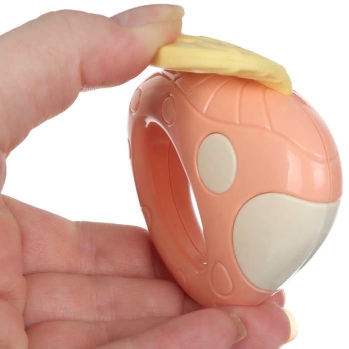 Погремушка с прорезывателем «Овощной МИКС, Крошка Я: Грибочек», цвет МИКС, Крошка Я Погремушка с прорезывателем «Овощной МИКС, Крошка Я: Грибочек», цвет МИКС, Крошка Я