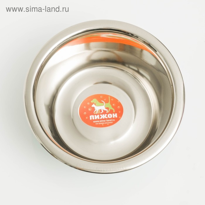 Миска стандартная Миска стандартная "Пижон. Yoga Dog", 450 мл, синяя