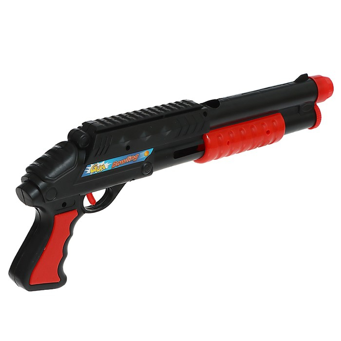 Ружьё «Комбат», с кеглями, стреляет мягкими пулями и шарами Ружьё «Комбат», с кеглями, стреляет мягкими пулями и шарами