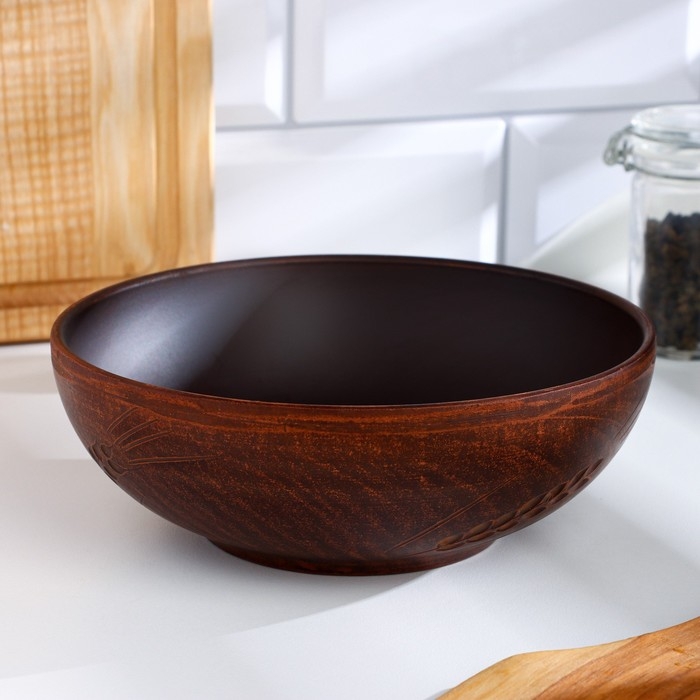 Миска для Борща «Колос‎‎», 0,8 л. 5,5 х 17,5 х 17,5 см