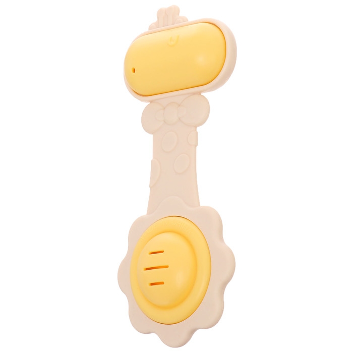 Погремушка с прорезывателем для зубов «Жирафик», пищевой силикон Погремушка с прорезывателем для зубов «Жирафик», пищевой силикон