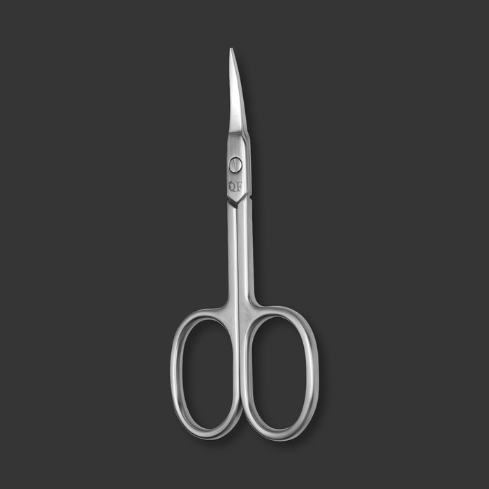 Ножницы маникюрные «Premium», для кутикулы, загнутые, узкие, 9,3 см, на блистере, цвет серебристый Ножницы маникюрные «Premium», для кутикулы, загнутые, узкие, 9,3 см, на блистере, цвет серебристый