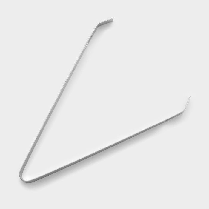 Щипцы для льда Доляна, 16×1,8 см, цвет серебристый Щипцы для льда Доляна, 16×1,8 см, цвет серебристый