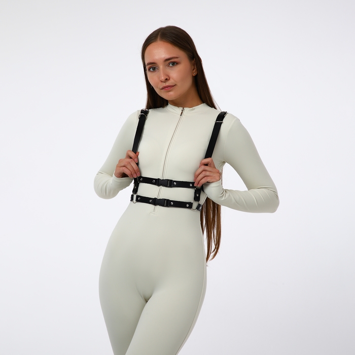 Портупея женская, цвет чёрный Портупея женская, цвет чёрный