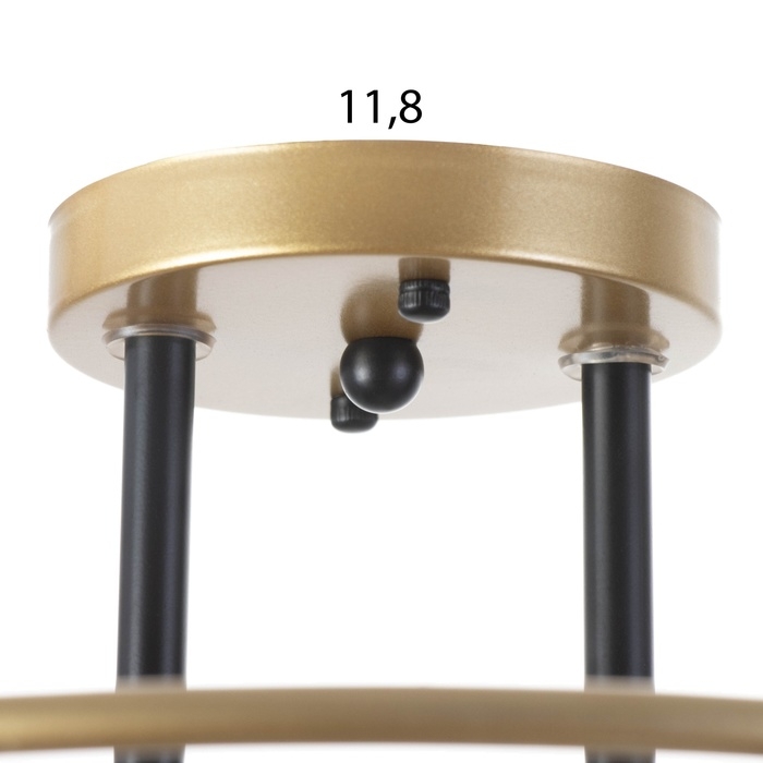 Люстра Люстра "Сицилия" 5х60Вт Е27 Золото 55х55х25,5см