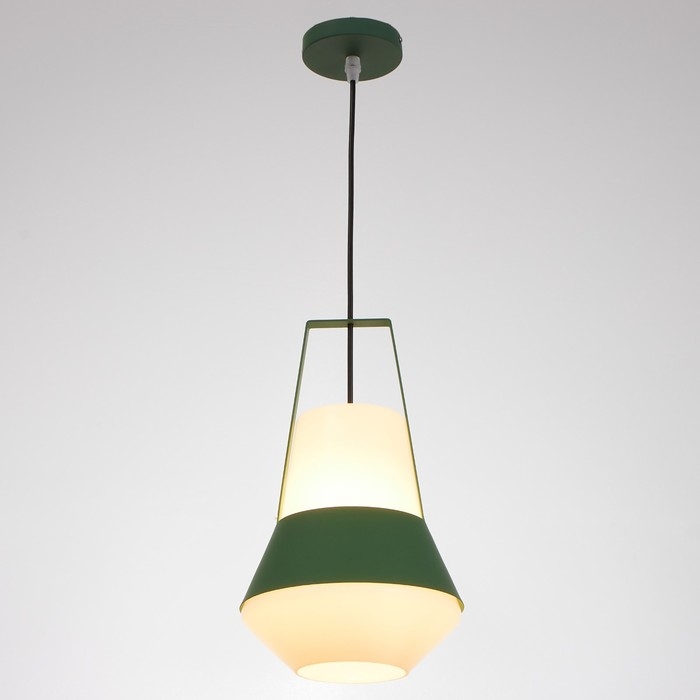 Светильник BayerLux 1653/1GR E27 40Вт темно-зеленый 25х26х40-135 см