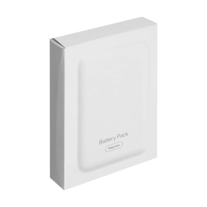 Внешний аккумулятор CRR-32, 3000 мАч, 5 W, с функцией MagSafe, Lightning, белый Внешний аккумулятор CRR-32, 3000 мАч, 5 W, с функцией MagSafe, Lightning, белый