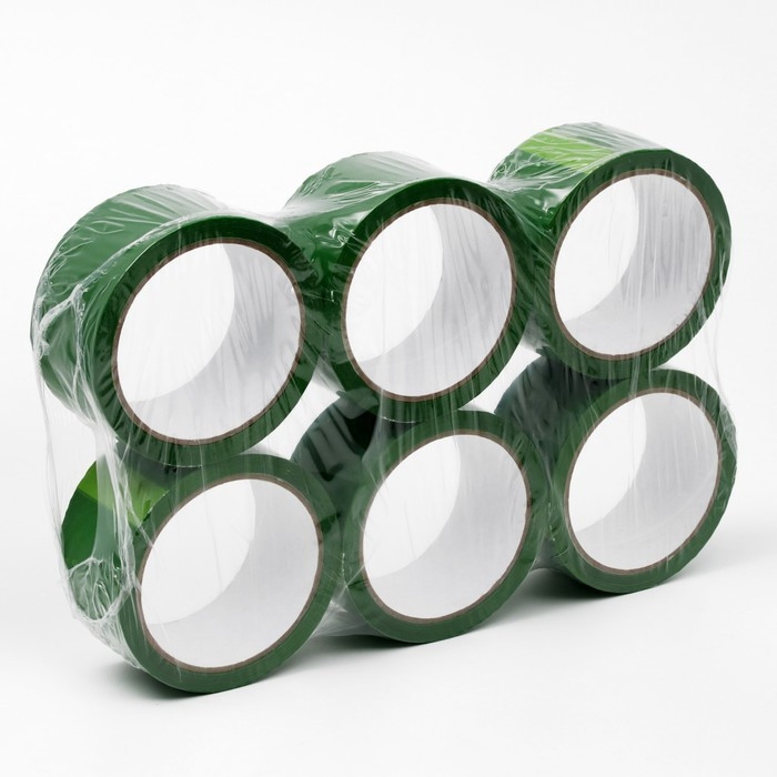 Клейкая лента, зелёная, 48 х 50, 45 мкм Клейкая лента, зелёная, 48 х 50, 45 мкм