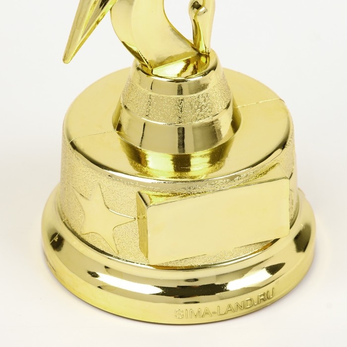 Наградная фигура под нанесение «Человек в полете», золото, пластик, 21,5 х 7,5 см Наградная фигура под нанесение «Человек в полете», золото, пластик, 21,5 х 7,5 см