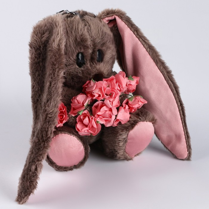 Мягкая игрушка брелок «Очаровательная Li», заяц, 10 см Мягкая игрушка брелок «Очаровательная Li», заяц, 10 см