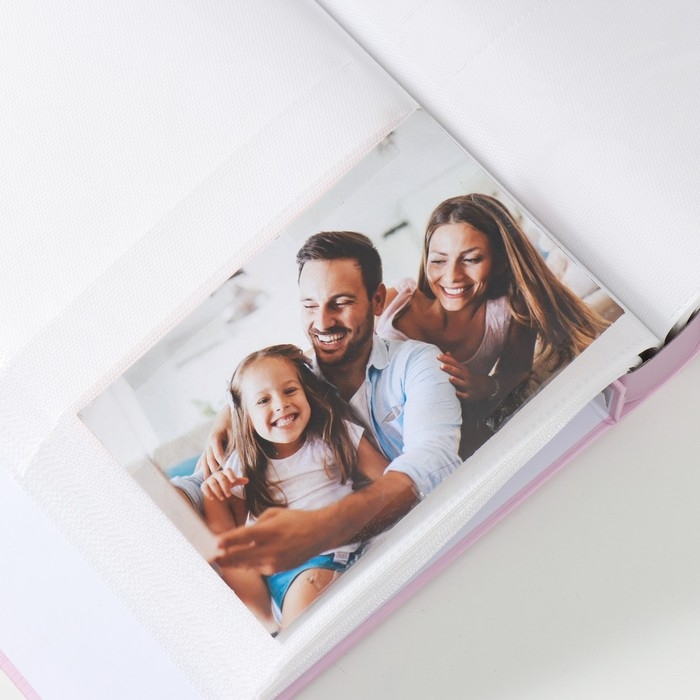 Фотоальбом на 200 фото 10х15 см Фотоальбом на 200 фото 10х15 см "Букет с ландышами" МИКС 26х20,5х5,6 см