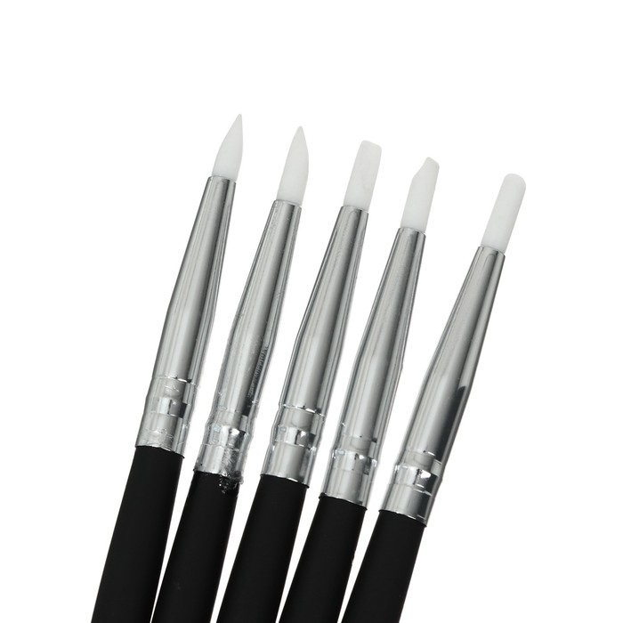 Набор кистей латекс 5 штук, маленькие Набор кистей латекс 5 штук, маленькие