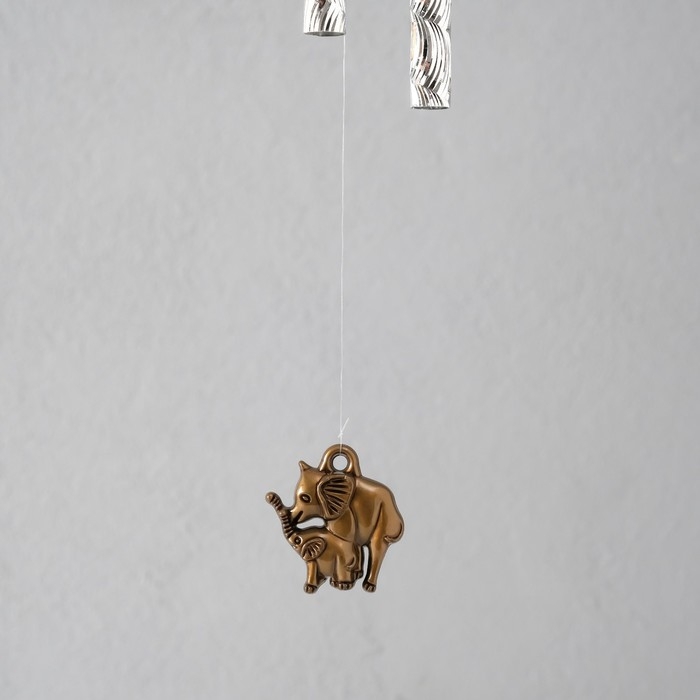 Музыка ветра металл Музыка ветра металл "Слоны" 4 трубки 60 см МИКС