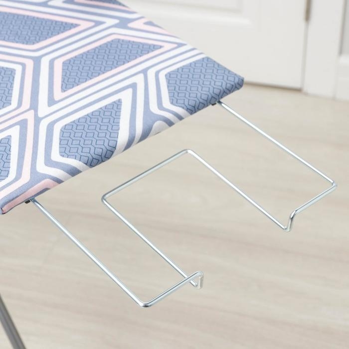 Доска гладильная Nika «Лина 2», 107×29 см, два положения высоты 70, 80 см, цвет микс Доска гладильная Nika «Лина 2», 107×29 см, два положения высоты 70, 80 см, цвет микс