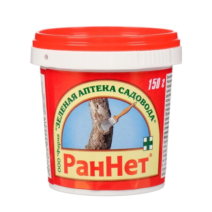 Паста для заживления повреждений садовых деревьев РанНет  150 г Паста для заживления повреждений садовых деревьев РанНет  150 г