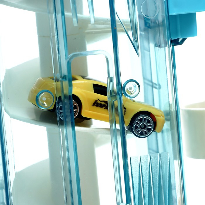 Парковка «Городская», с лифтом, 3 уровня, 4 машинки, световые и звуковые эффекты Парковка «Городская», с лифтом, 3 уровня, 4 машинки, световые и звуковые эффекты