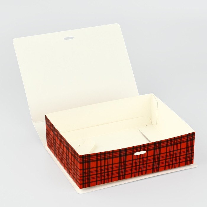 Складная новогодняя коробка-книга «Уютная классика», 16,5 х 12,5 х 5 см, Новый год Складная новогодняя коробка-книга «Уютная классика», 16,5 х 12,5 х 5 см, Новый год